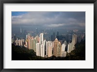 Framed View From The Peak, Hong Kong, China