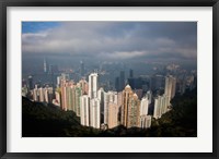 Framed View From The Peak, Hong Kong, China