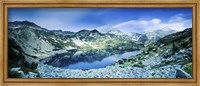 Framed View of Ribno Banderishko Lake in Pirin National Park, Bulgaria