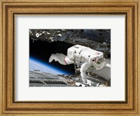 Framed STS-124 Mission Specialist