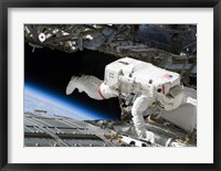 Framed STS-124 Mission Specialist