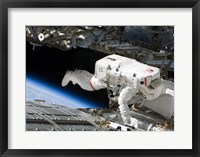 Framed STS-124 Mission Specialist