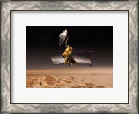 Framed NASA's Mars Reconnaissance Orbiter