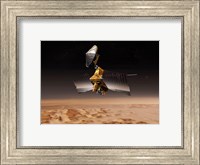 Framed NASA's Mars Reconnaissance Orbiter