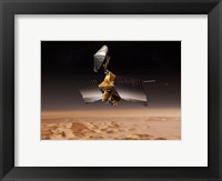 Framed NASA's Mars Reconnaissance Orbiter