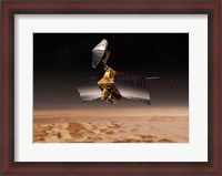 Framed NASA's Mars Reconnaissance Orbiter