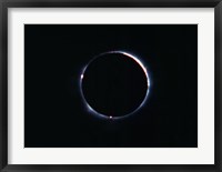 Framed Total Solar Eclipse on November 21, 1960