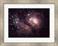 Framed Logoon Nebula in Sagittarius