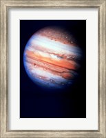 Framed Close-up of Jupiter in space