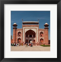 Framed Royal Gate, Taj Mahal, Agra, India