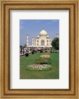 Framed Taj Mahal in Agra, India