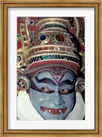 Framed Kathakali Dancer Portrays Scenes from Hindu Epics, India