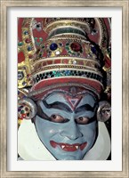 Framed Kathakali Dancer Portrays Scenes from Hindu Epics, India