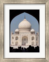 Framed Royal Gate detail s, Taj Mahal, Agra, India
