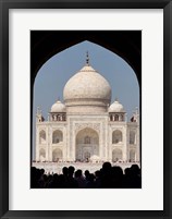 Framed Royal Gate detail s, Taj Mahal, Agra, India
