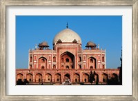 Framed Humayun's Tomb, Delhi, India