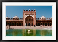 Framed Fatehpur Sikri's Jami Masjid, Uttar Pradesh, India