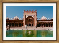 Framed Fatehpur Sikri's Jami Masjid, Uttar Pradesh, India
