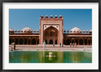 Framed Fatehpur Sikri's Jami Masjid, Uttar Pradesh, India