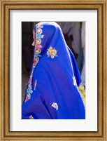 Framed Sari Woman, New Delhi, India