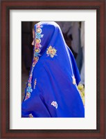 Framed Sari Woman, New Delhi, India