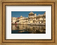 Framed Along Lake Pichola, Udaipur, Rajasthan, India