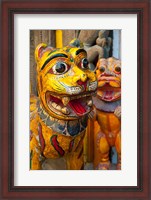 Framed Colorful handicrafts, Pushkar, India.