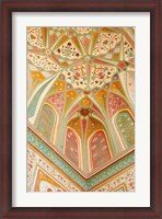 Framed Frescoes, Ganesh Pol, Amber Fort, Jaipur, Rajasthan, India.