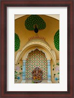 Framed Small shrine to Ganesh, Jaipur, Rajasthan, India.