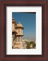 Framed Turret, City Palace, Udaipur, Rajasthan, India