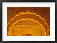 Framed Carved Sandstone Arches, Jaisalmer, Rajasthan, India