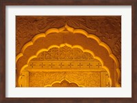 Framed Carved Sandstone Arches, Jaisalmer, Rajasthan, India
