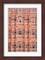 Framed Hawa Mahal (Palace of Winds), Jaipur, Rajasthan, India