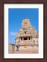 Framed Jain Temple in Chittorgarh Fort, Rajasthan, India