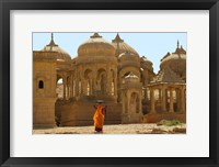 Framed Bada Bagh with Royal Chartist and Finely Carved Ceilings, Jaisalmer, Rajasthan, India