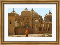 Framed Bada Bagh with Royal Chartist and Finely Carved Ceilings, Jaisalmer, Rajasthan, India