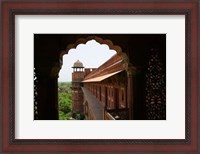 Framed Architecture of Agra Fort, India