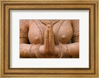 Framed Hindu sculpture, Bhubaneswar, Orissa, India