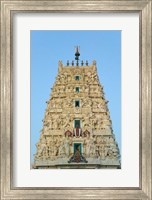 Framed Hindu Temple in Pushkar, Rajasthan, India