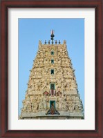 Framed Hindu Temple in Pushkar, Rajasthan, India