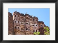 Framed Meherangarh, Majestic Fort, Jodhpur, Rajasthan, India