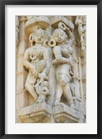 Framed Ranakpur Jain Temple with Carving Between Ghanerao and Udaipur, Rajasthan, India