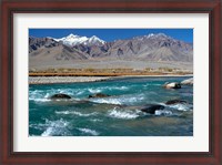 Framed India, Ladakh, Indus River, Himalaya range