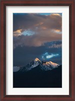 Framed Landscape of Stok Mountain Range, Ladakh, India