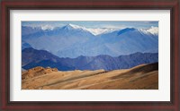 Framed Landscape of the Himalayas, Taglangla Pass, Ladakh, India