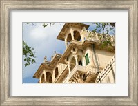 Framed City Palace, Udaipur, Rajasthan, India