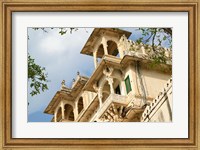 Framed City Palace, Udaipur, Rajasthan, India