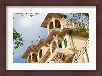 Framed City Palace, Udaipur, Rajasthan, India