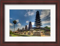 Framed Scenic of Pura Taman Ayun temple, Mengwi, Bali, Indonesia
