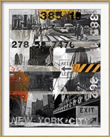 Framed New York Style XI